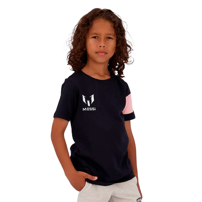 Messi Remeras Niños Captain Black