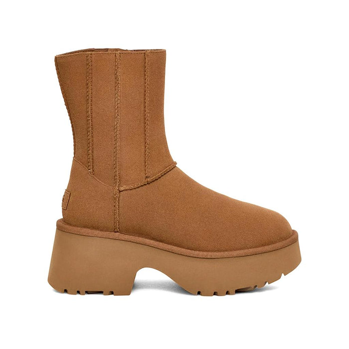 1158313-CHE UGG CALZADOS BOTAS FEMENINO MODA CLASSIC TWIN SEAM NEW HEIGHTS CHESTNUT