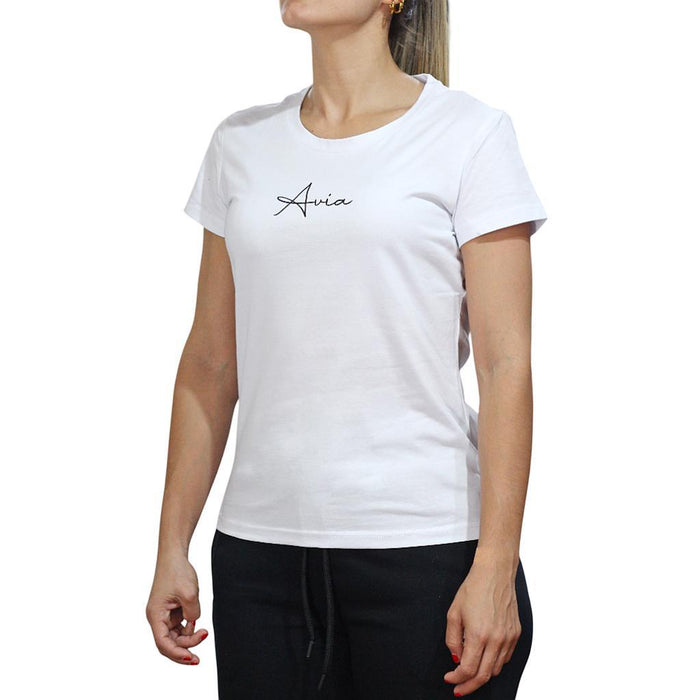 Avia Remeras Femenino Running Zaragoza White