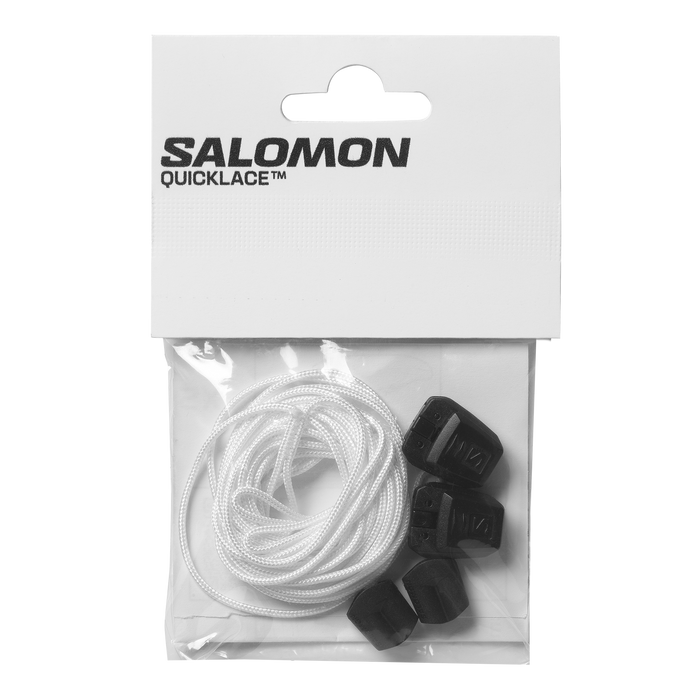 Salomon Kits Unisex Trail Running Quicklace Kit Plata/Negro/Negro