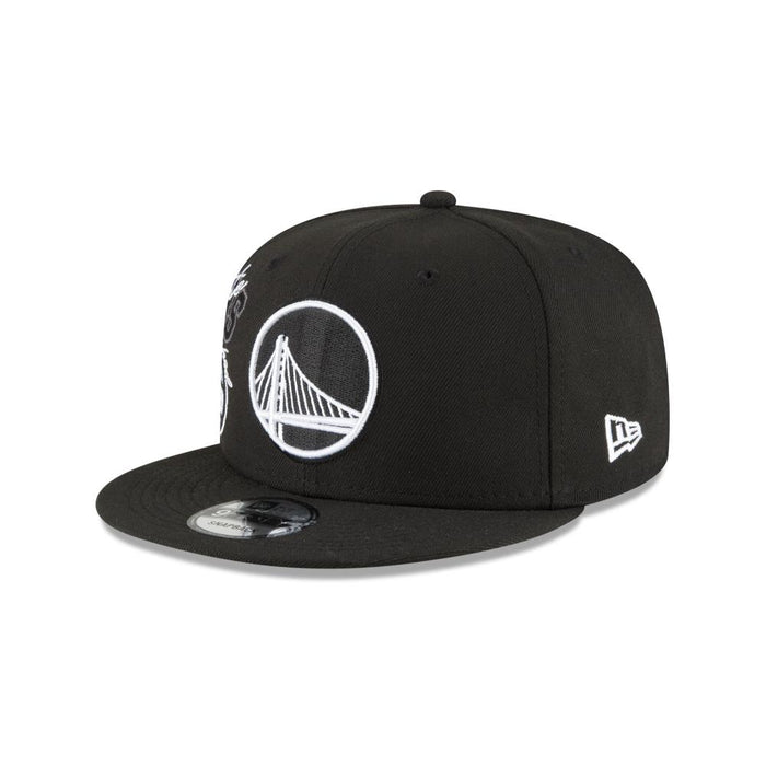 NEW ERA NBA21 BACK HALF 950 CW GOLWAR BLK