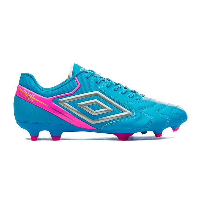 U03FB00241-380 Umbro Calzados Campo Unisex Futbol Adamant Master Class Mailbu Blue/Grey/Pink Glo