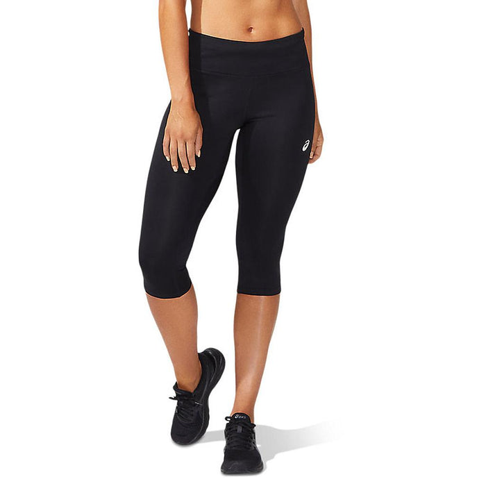 2012C273.001 ASICS PRENDAS CALZA FEMENINO SILVER CAPRI TIGHT NEGRO