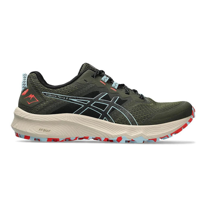 Asics Deportivos Masculino Running Trabuco Terra 2 Smog Green/Smoke Blue