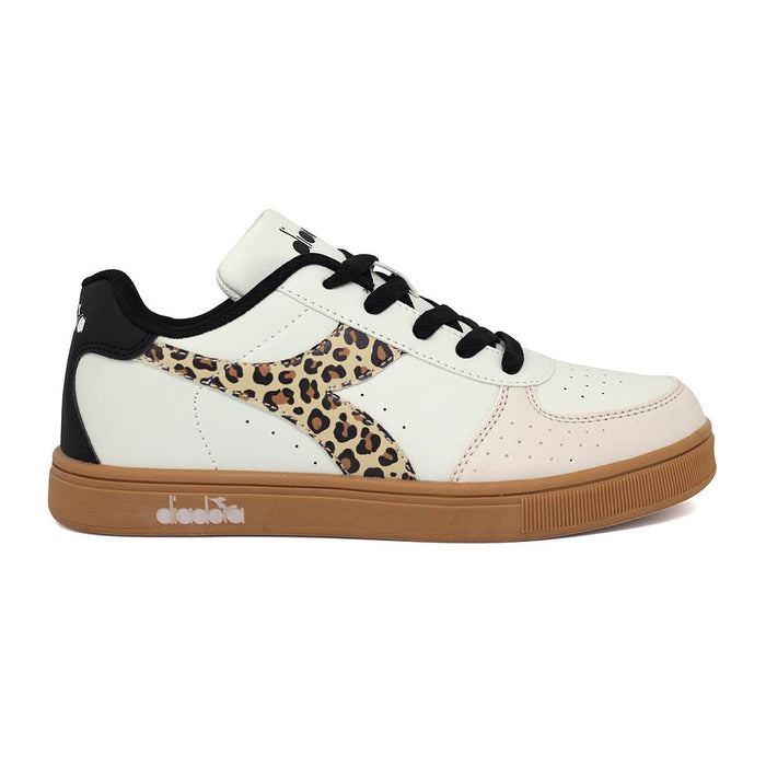 Diadora Lifestyle Femenino Moda Helio II Beige/Animal Print