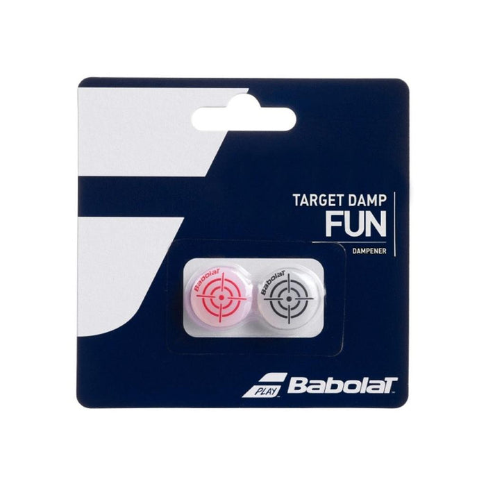 700047-189 BABOLAT ACCESORIOS TENIS ANTIVIBRADORES TARGET DAMP X2 BLACK/RED FLUO