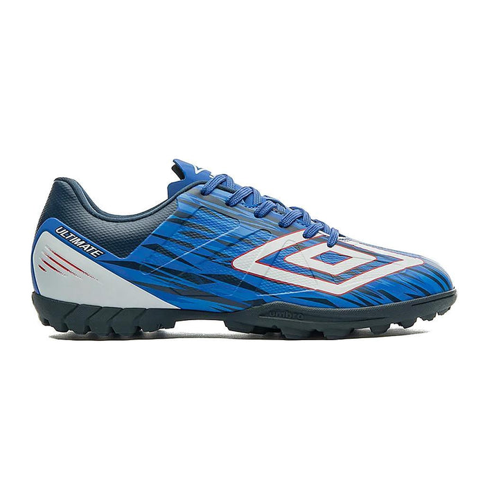 Umbro Society Unisex Futbol Ultimate Blue/White/Rococco Red