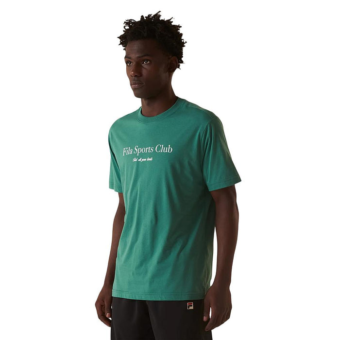 F11L01794-3664 FILA PRENDAS REMERAS MASCULINO MODA COMFORT SPORT CLUB MEDIUM GREEN