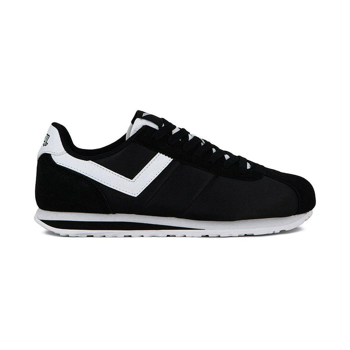HUDSON-T-13 PONY CALZADOS LIFESTYLE FEMENINO MODA HUDSON BLACK/WHITE