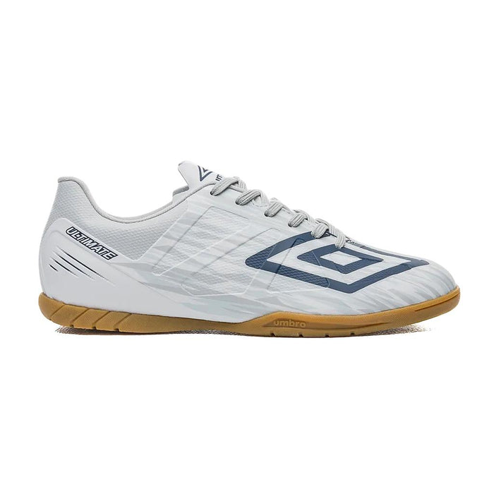 U01FB00236-287 Umbro Calzados Indoor Unisex Futbol Ultimate White/Ice Flow/Navy