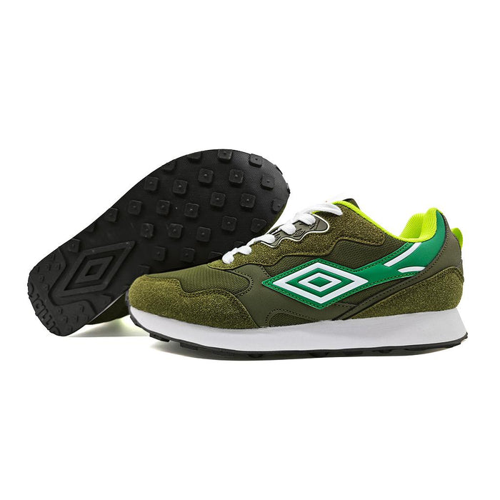 20106079-0V9 Umbro Calzados Lifestyle Masculino Moda Valor Verde/Blanco