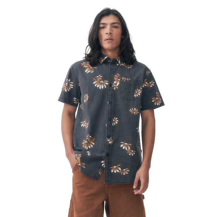 Quiksilver Camisas Masculino Moda Alan Print 2