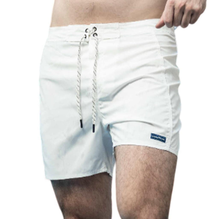 Goodyear Shorts Masculino Moda Boardshort Blanco