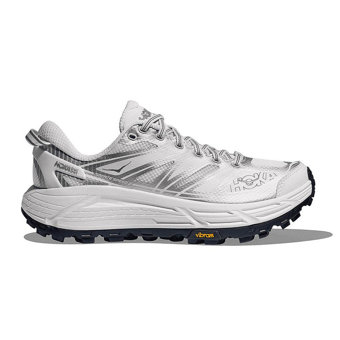 1126851-WSLV Hoka Deportivos Femenino Running Mafate Speed 2 White/Silver