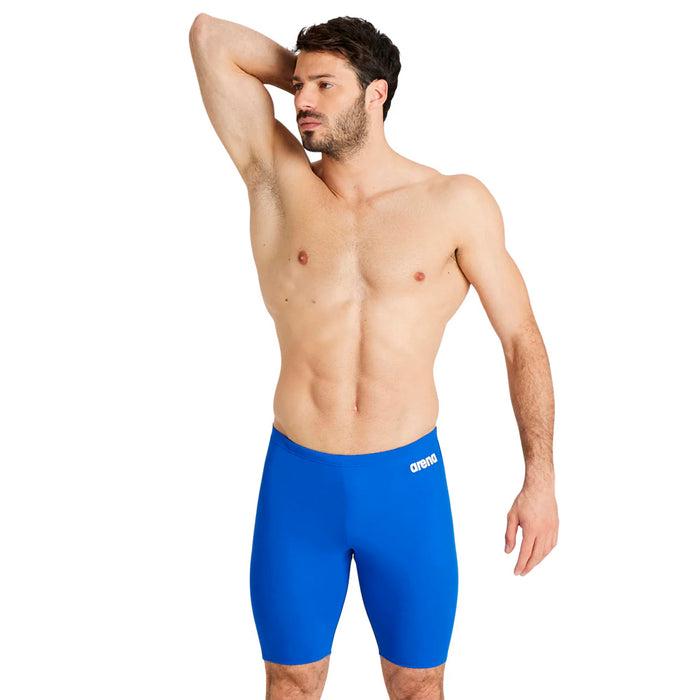 004770-720 ARENA PRENDAS SHORT DE BAÑO MASCULINO NATACION TEAM SWIM JAMMER SOLID ROYAL WHITE