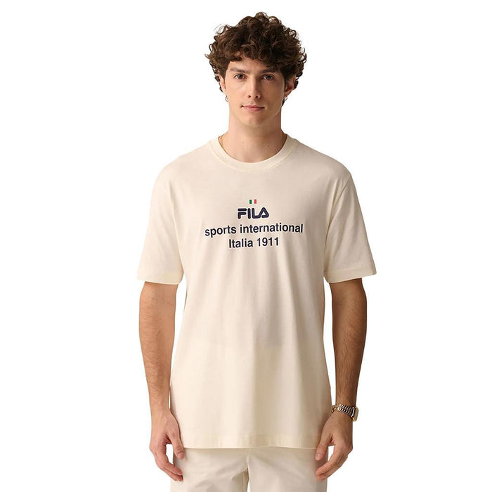 Fila Remeras Masculino Moda Comfort Sports 1911 Off White Gardenia