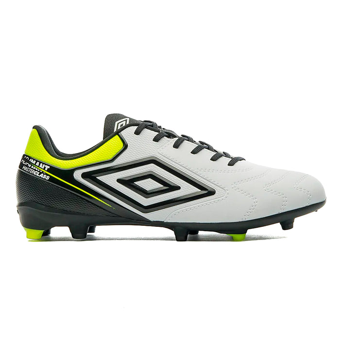 U01FB00229-216 Umbro Calzados Campo Masculino Futbol Adamant Master Class Club Blanco/Negro/Lima