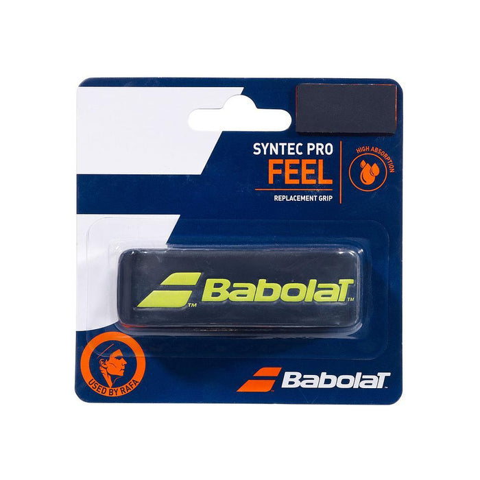 Babolat Grips Tenis Syntec Pro X 1 noir jaune fluo
