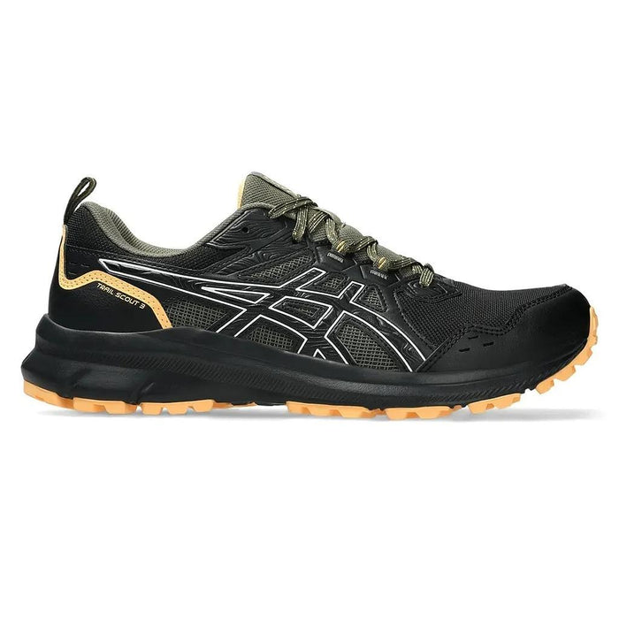 Asics Deportivos Masculino Running Trail Scout 3 Black/White