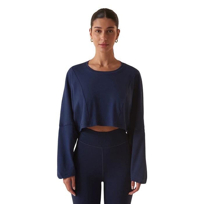 Fila Remeras Mangas Largas Femenino Training Coat Touch Gym Nautical Marine