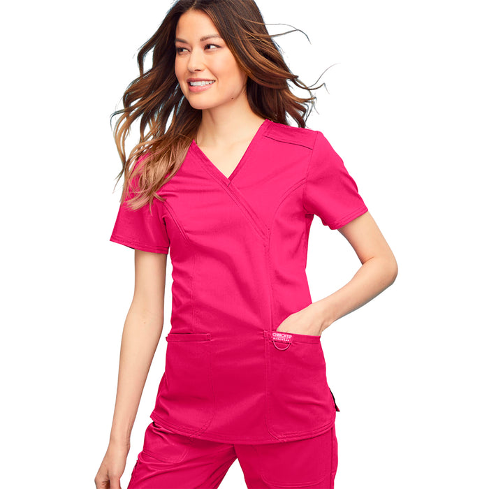 Cherokee Mock Wrap Top