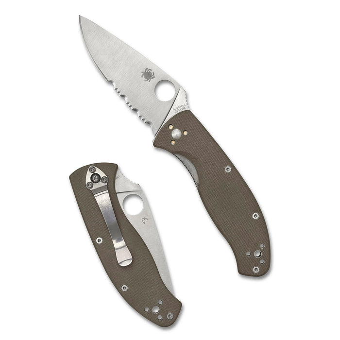 Cuchillo SPYDERCO Tenacious Brown G-10 CPM M4