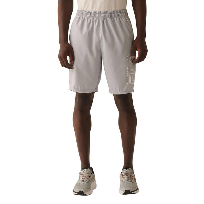 F11AT257-936 FILA PRENDAS BERMUDAS MASCULINO TRAINING TRAIN 7.5 CINZA CLARO/BRANCO