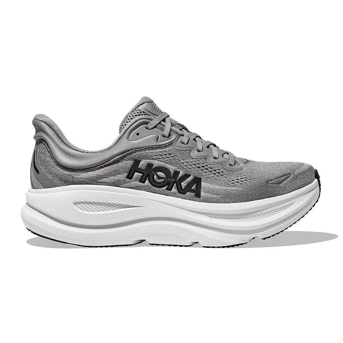 Hoka Deportivos Masculino Running Bondi 9 Wide Galacticgrey/Stellargrey