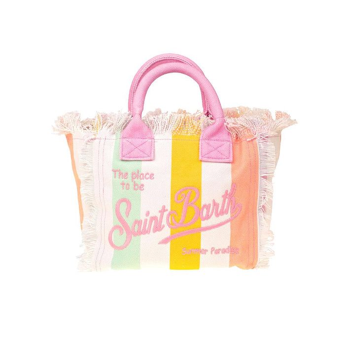 COL0001-03304H MC2 ACCESORIOS BOLSO DE MANO FEMENINO MODA COLETTE STRIPES POP V PASTEL