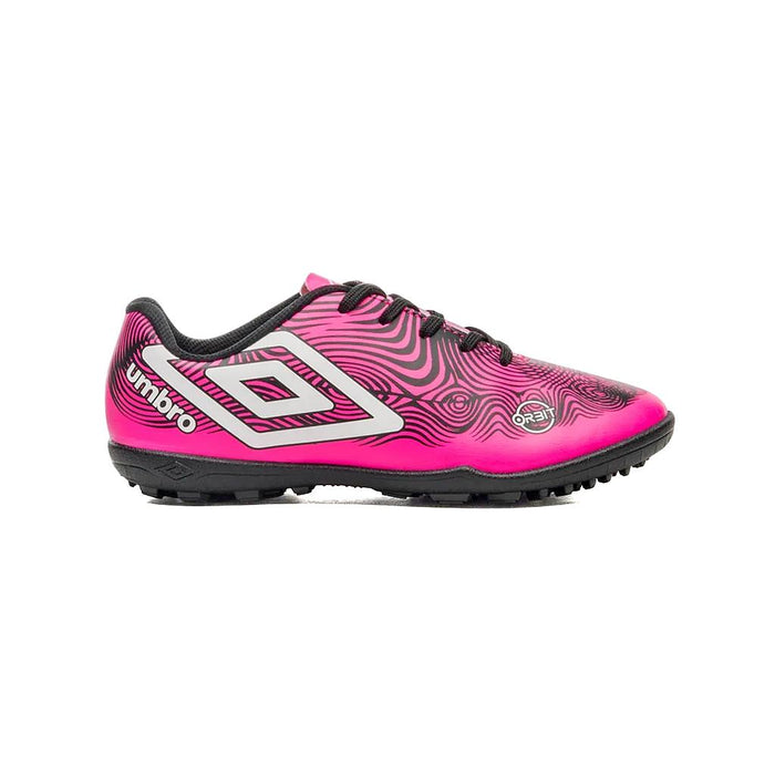 Umbro Society Niños Futbol Orbit Jr Pink Glo/Black/White