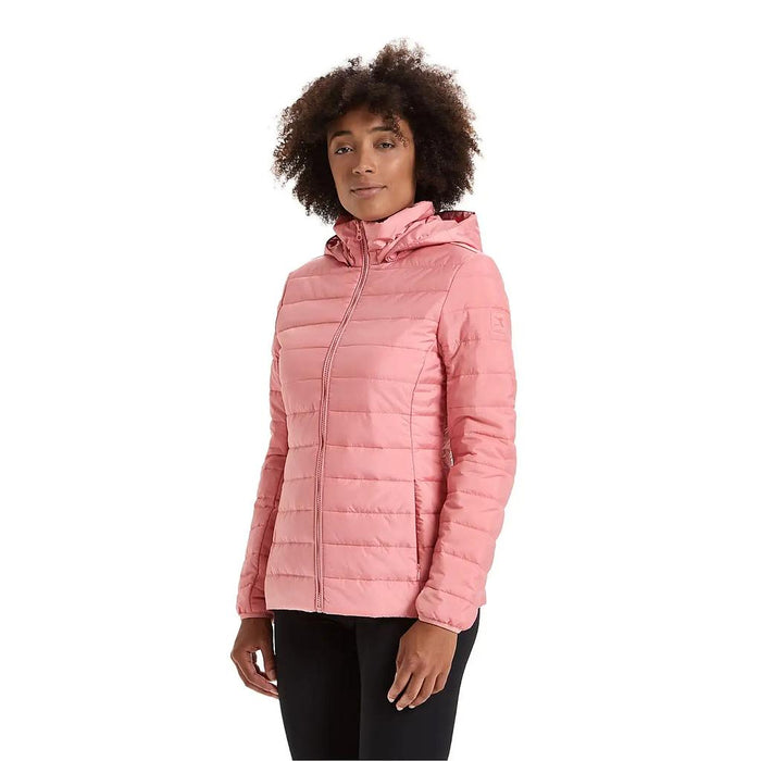Diadora Canguros Femenino Moda L. Hoodie Light Jacket Chromia Lobster Bisque