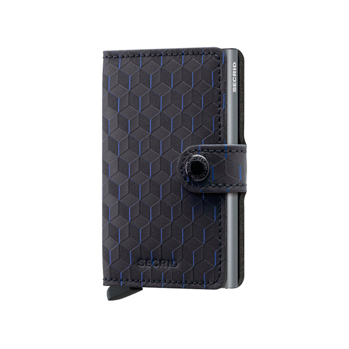 Billetera Secrid Miniwallet Optical Black-Titanium