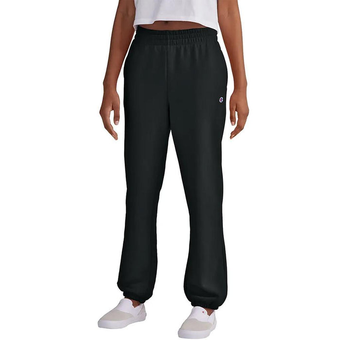 Champion Pantalones Femenino Moda Powerblend Boyfriend Swea Black