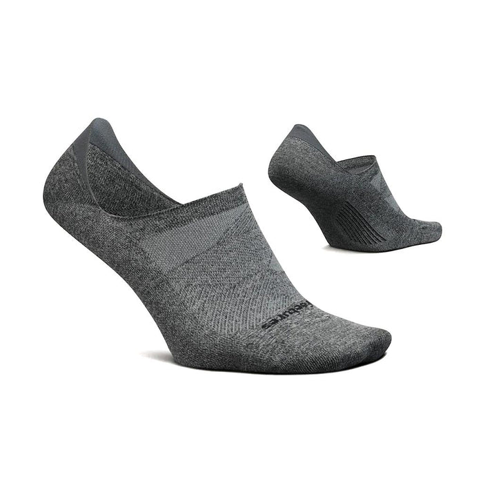 E7511603 Feetures Medias Unisex Running Elite Invisible Gray