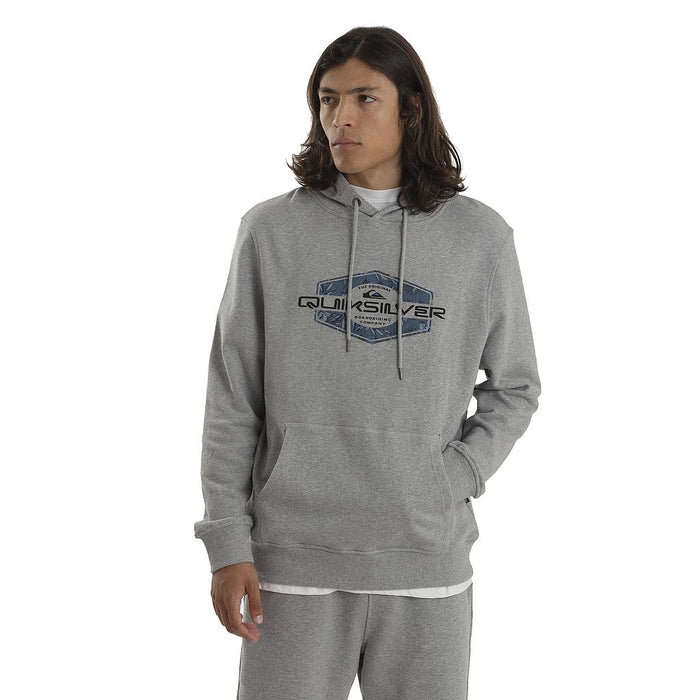 Quiksilver Canguros Masculino Moda Locked Up Gris Melange