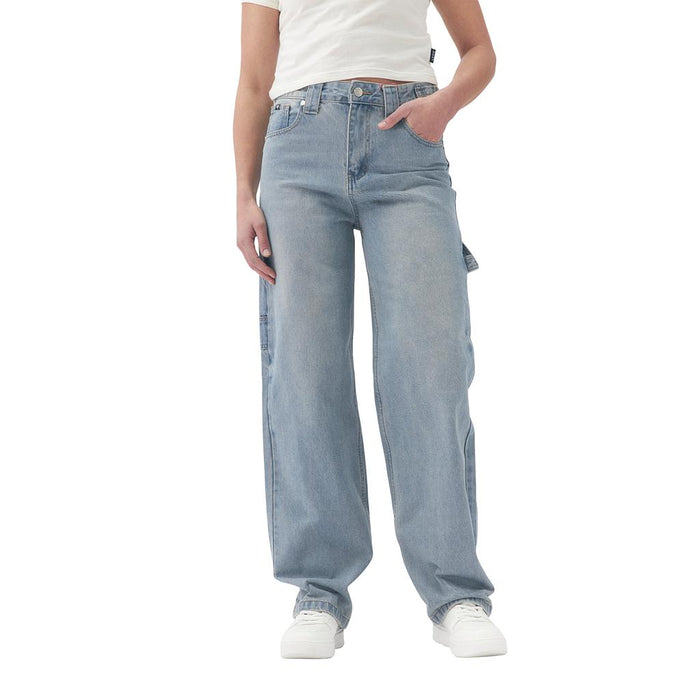 Roxy Jeans Femenino Moda Alma Light Blue