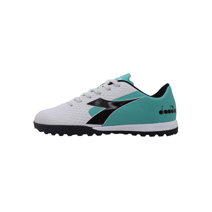 Diadora Society Niños Futbol Striker White/Aquamarine