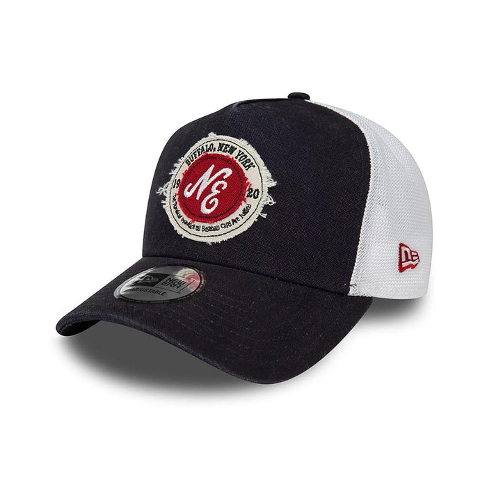 60434953 New Era Gorros Entretenimiento 9 Forty Washed Trucker Blue/White