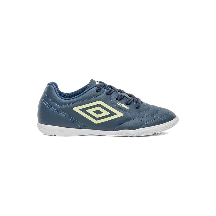 Umbro Indoor Niños Futbol Class Footballer Jr Navy/Shadow Lime