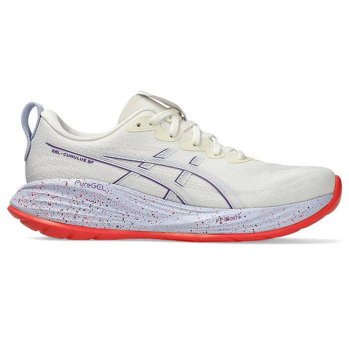 Asics Deportivos Femenino Running Gel Cumulus 27 Tokyo Cream/Edo Purple