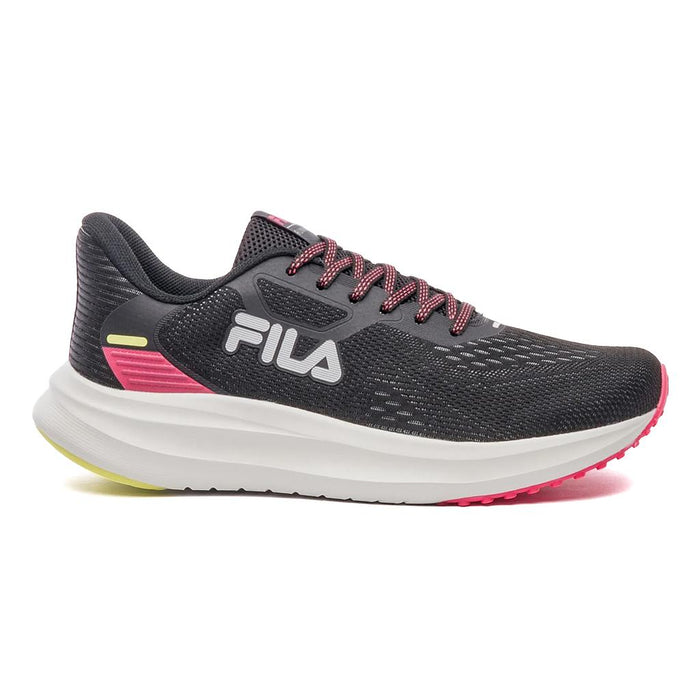 Fila Deportivos Femenino Running Fastness Negro/Azalea/Verde Lima