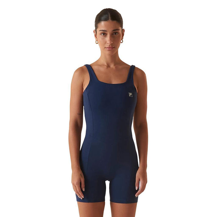 Fila Enterizos Femenino Training Overalls Touch Gym Nautical Marine