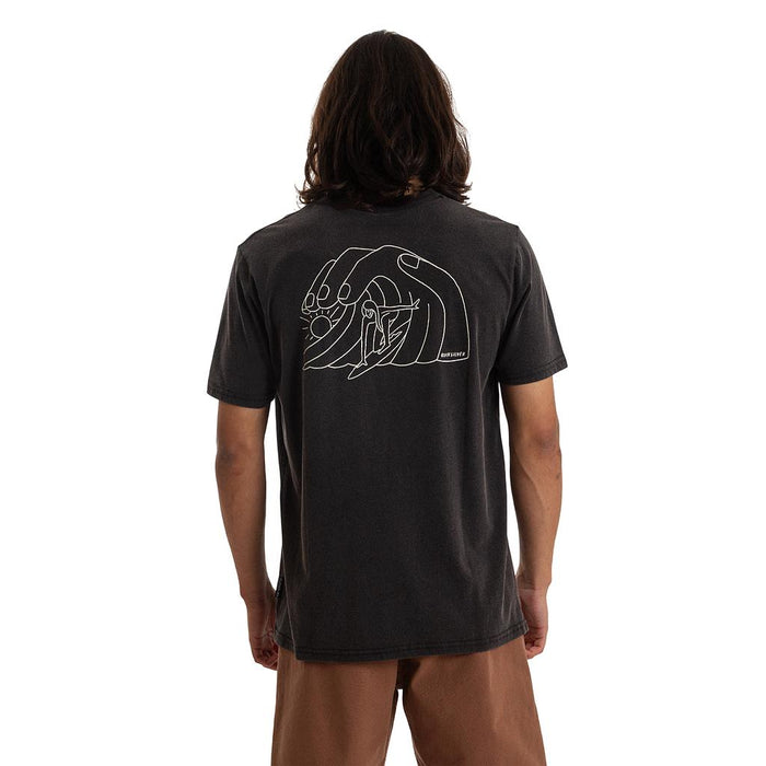 Quiksilver Remeras Masculino Moda Freedom Swell Black