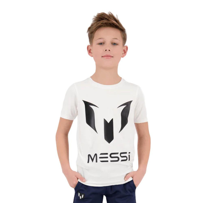Messi Remeras Niños Miassi Real White