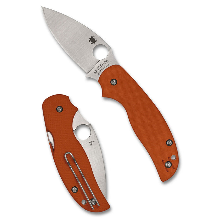 Cuchillo SPYDERCO Sage 5 Burnt Orange G-10 CPM REX 121 Alzheimers