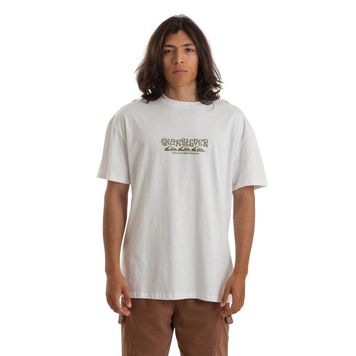 Quiksilver Remeras Masculino Moda Tree Connection White