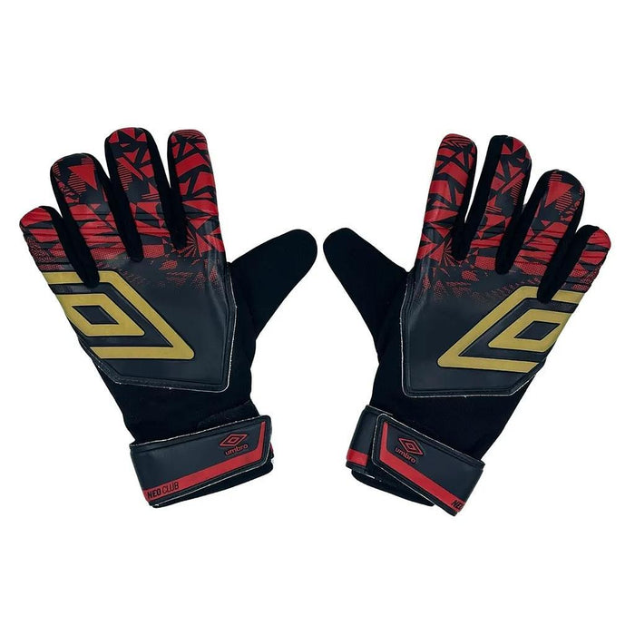 Umbro Guantes Masculino Futbol Neo Club Glove Black/Gold/Fire Whirl