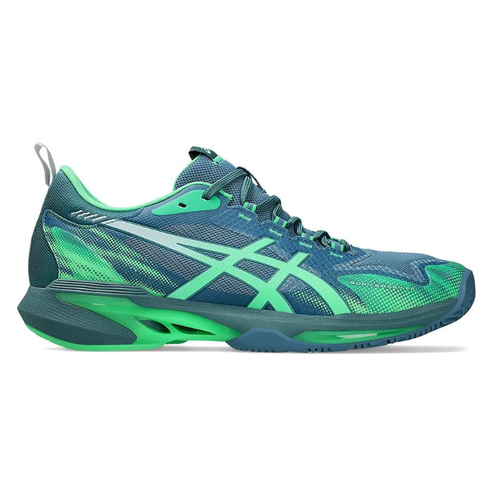 Asics Deportivos Masculino Tenis Sonicsmash Ff Saba Blue/Vital Green