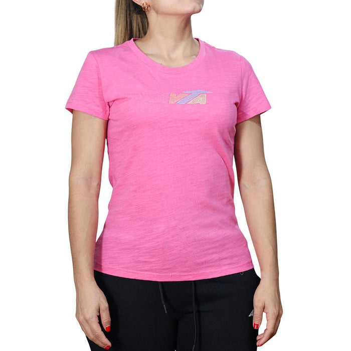 Avia Remeras Femenino Running Bruges Fuchsia