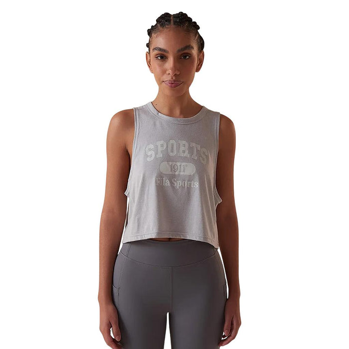 Fila Musculosas Femenino Training Comfort Smart Cotton Medium Gray/Mixed